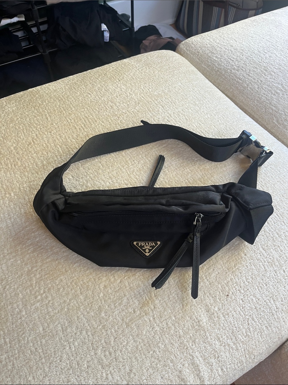 PRADA NYLON BELT BAG UNISEX